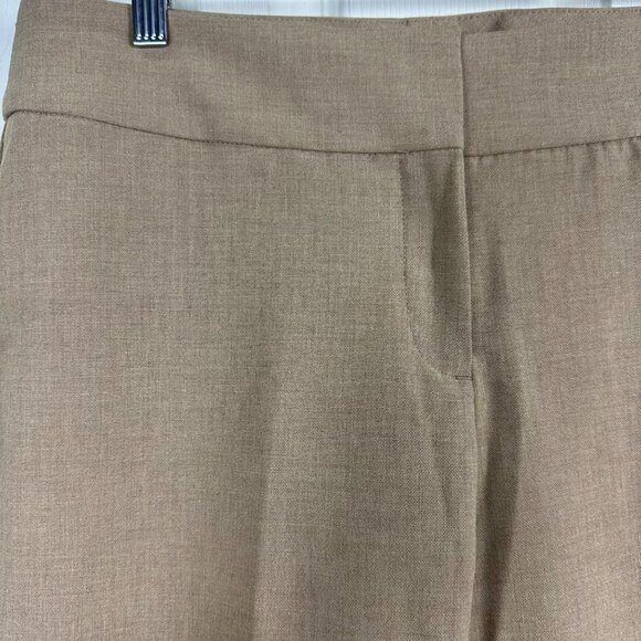 Talbots Curvy Fit Hazelnut Dress Pants Office  Size 12 - Picture 3 of 11